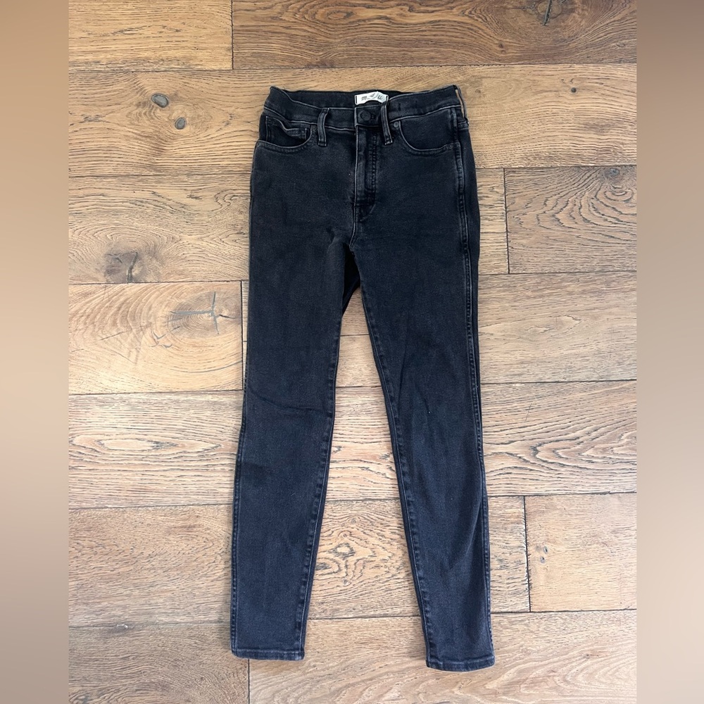 Madewell Women's Dark Gray Skinny Jeans